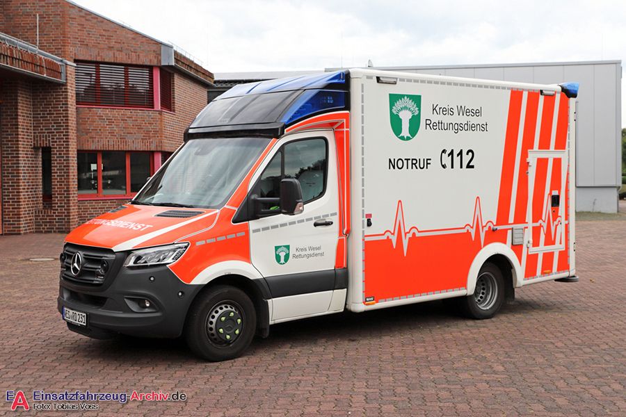 Rettung Hamminkeln RTW 02