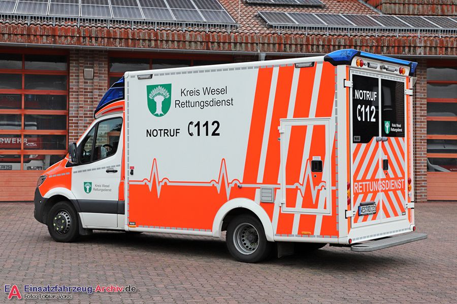 Rettung Hamminkeln RTW 02