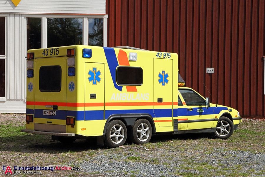 Saab WIMAN 9000 - Ambulans