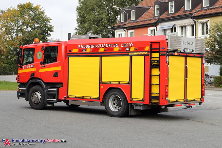 Brandstation Eksjö - 2 43-6010 - Släck-/Räddningsbil