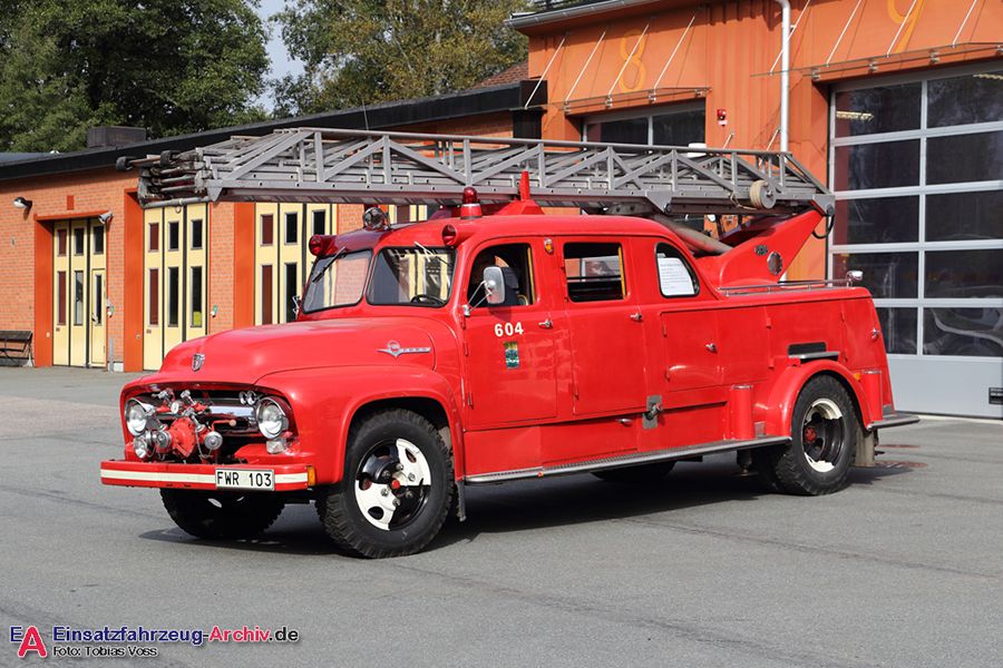 Brandstation Eksjö - SDF 604 - Stegbil (a.D.)