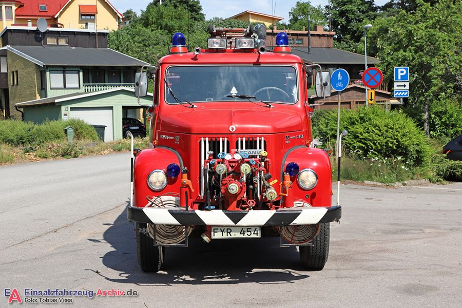 Brandkårsmuseet i Simonstorp - Släckbil
